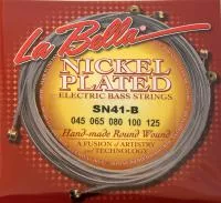 SN41B Комплект струн для 5-струнной бас-гитары, 45-125, La Bella