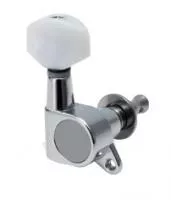 Колки для гитары 6л, хром, Metallor, J-P7-CR-6-in-line