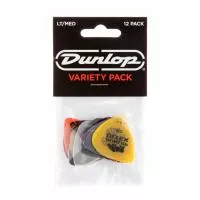 Набор медиаторов Guitar LT/MED Pick Variety Pack  12шт, тонкие/средние, Dunlop, PVP101