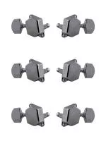 Колки для гитары 3+3, хром, Paxphil, J-22-3+3-CR