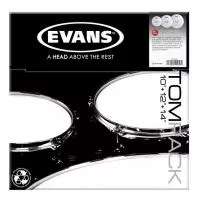 ETP-G1CTD-F НАБОР Пластика для ТОМ барабана 10", 12", 14", серия Genera G1 Coated Evans