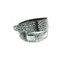 Leather Ремень для гитары, кожаный, белые ночи, Fidel, FL50037L