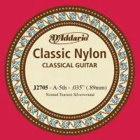 J2705 Classical Отдельная 5-ая струна для классической гитары, нейлон, норм. натяжение, D'Addario