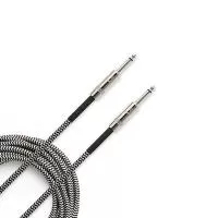 PW-BG-20BG Custom Series Braided Кабель инструментальный, 6м, серый, Planet Waves