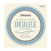 EJ88T-6 Nyltech Комплект струн для 6-струнного укулеле тенор, D'Addario