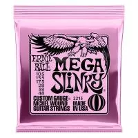 2213 Mega Slinky Комплект струн для электрогитары, никелированные, 10.5-48, Ernie Ball