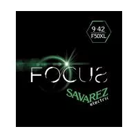 Focus Комплект струн для электрогитары, сталь, 9-42, Savarez, F50XL