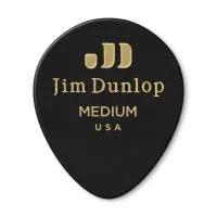 Black Teardrop Медиаторы, 12шт, капля, средние, Dunlop, 485P03MD