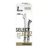 Select Jazz Filed Трости для саксофона баритон, размер 2, средние (Medium), 5шт, Rico, RSF05BSX2M