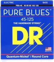 PB5-45 PURE BLUES Комплект струн для бас-гитары, 45-125,DR