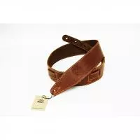 Leather 21 Ремень для гитары, кожаный, коричневый, Fidel, FL60002L21