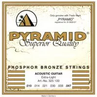 Phosphor Bronze Комплект струн для акустической гитары, 10-47, Pyramid, 325100
