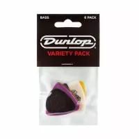 Набор медиаторов для бас-гитары, 6шт, Dunlop, PVP117