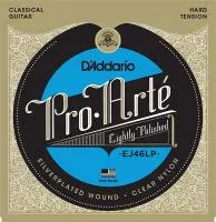 EJ46LP Pro-Arte Composite Комплект струн для классической гитары, сильное натяжение, D'Addario