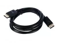 Кабель DisplayPort (m)-DisplayPort (m) 1.8м ПВХ ver.1.3, черный, в пакете, GoPower, *00-00027495