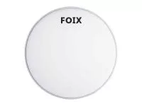 Пластик для малого и том барабана 12", белый, с покрытием, Foix, FDH-25WC-12