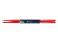 Colored Series Bluefire 5A RED Барабанные палочки, орех гикори, красные, HUN, 10104003