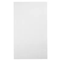 PG-W3 Бланк защитной накладки для электрогитары, белый, 3 слоя, Hosco