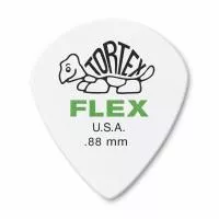 Tortex Flex Jazz III Медиаторы, 12шт, толщина 0.88мм, Dunlop, 468P.88
