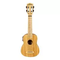 Bamboo Series Укулеле сопрано со звукоснимателем, с чехлом, цвет натуральный, Cascha, HH-2312E
