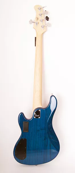 GB75JJ-AB GB Series Бас-гитара, 5-струнная, синяя, Cort