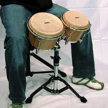 90610600 BST-L Стойка для бонго, низкая, хром/черная, Sonor