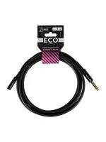 Удлинитель-переходник 6,35-3,5мм female, 3м, ZZcable, E49-6,35-3,5F-0300-0