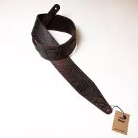 Leather Tigina Ремень для гитары, кожаный, корица, Fidel, FL8002LT