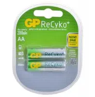 GP210AAHCB-UC2 ReCyko Аккумуляторный элемент питания АА, Ni-MH, 2000, 2шт, GP