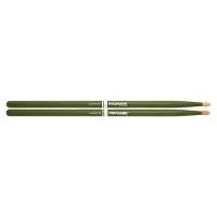 TX5AW-GREEN 5A Барабанные палочки, зеленые, орех гикори, ProMark