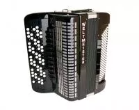 Romance874-IV-120/87-BK-I Romance 874 Аккордеон кнопочный 87/120/IV/11/5, черный, Weltmeister