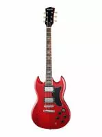 Электрогитара, красная, RN, SG601-RED