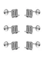 Колки для гитары 6л, никель, Gotoh, SD91-05M-N-L6