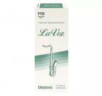 La Voz Трости для саксофона тенор, средне-мягкие (Medium-Soft), 5шт, Rico, RKC05MS