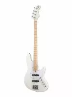 Elrick NJS Series Бас-гитара, белая, с чехлом, Cort, NJS4-WHT