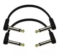 PW-FPRR-204 Custom Series Flat Инструментальный патч-кабель, 2шт, 10см, Planet Waves