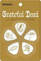 1CWH4-10GD2 Grateful Dead Медиаторы, белые, 10шт, средние, Planet Waves