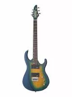 Электрогитара, синяя, Inspector, Phoenix-6-exc-blue