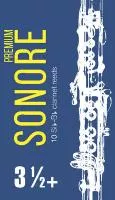 FR16C007 Sonore Трости для кларнета inB/inA  № 3,5+ (10шт), FedotovReeds