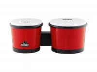 NINO17R-BK Бонго 6,5" х 7,5", пластик АБС, красный, Meinl