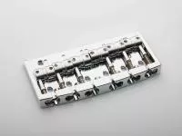Бридж (струнодержатель) для 6-струнной бас-гитары, хром, Gotoh, 404SJ-6-C