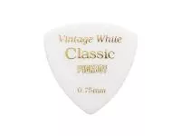 Celluloid Vintage Classic White Медиаторы 50шт, толщина 0.75мм, Pickboy, GP-04W/075