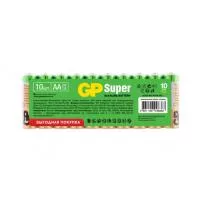 Super Alkaline Элемент питания АА, алкалиновый, 10 шт, GP, GP15A-2CRB10