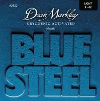 Blue Steel Комплект струн для электрогитары, никелированные, 9-42, Dean Markley, DM2552