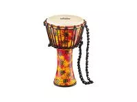 NINO-PDJ1-S-G Джембе 8", пластик, натуральная кожа, Meinl