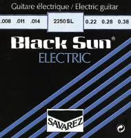 2250SL Black Sun Комплект струн для электрогитары, 8-38, Savarez
