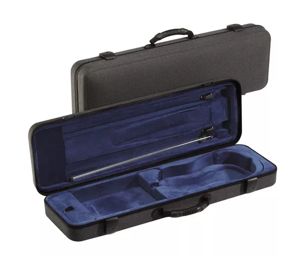 JW-51025-4/4-B Greenline Футляр для скрипки размером 3/4 и 4/4, прямоугольный, черный, Jakob Winter