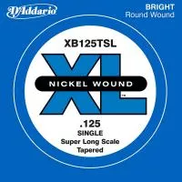 XB125TSL Nickel Wound Tapered Отдельная струна для бас-гитары, .125, Super Long Scale, D'Addario
