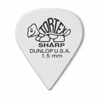 Tortex Sharp Медиаторы 72шт, толщина 1,5мм, Dunlop, 412R1.50