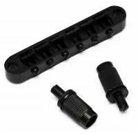 Бридж Tune-O-Matic, черный, Metallor, BM-01-BK